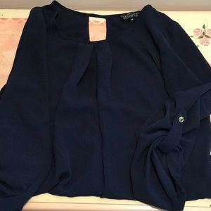 Stitch fix Navy Blue Blouse